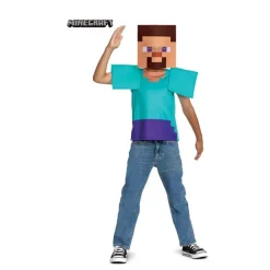 Disfraz de Steve Minecraft para Niños