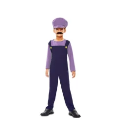 Disfraz de Super Mario Morado para niño
