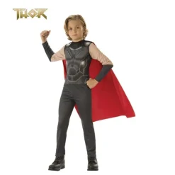Disfraz de Thor Opp con capa roja para niño