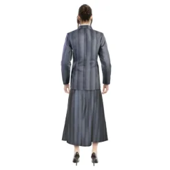 Disfraz de Uniforme Rayas Miércoles para Mujer