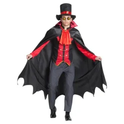 Disfraz de Vampiro Victoriano Rojo para hombre