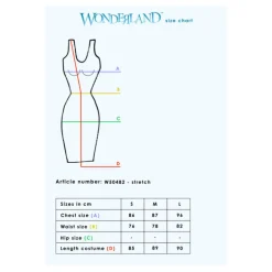 Disfraz de Vestido Esqueleto para mujer