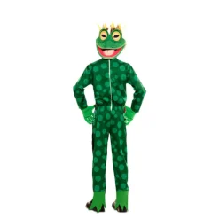 Disfraz Doble de Príncipe Azul y Rana para niño