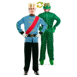 Disfraz Doble de Príncipe Azul y Rana para hombre