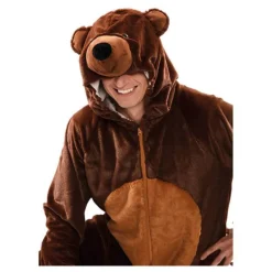 Disfraz kigurumi de Oso Marrón