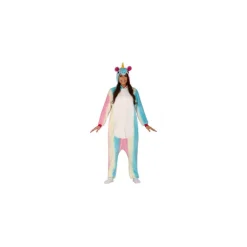 Disfraz Kigurumi Pijama de Unicornio Multicolor para adultos