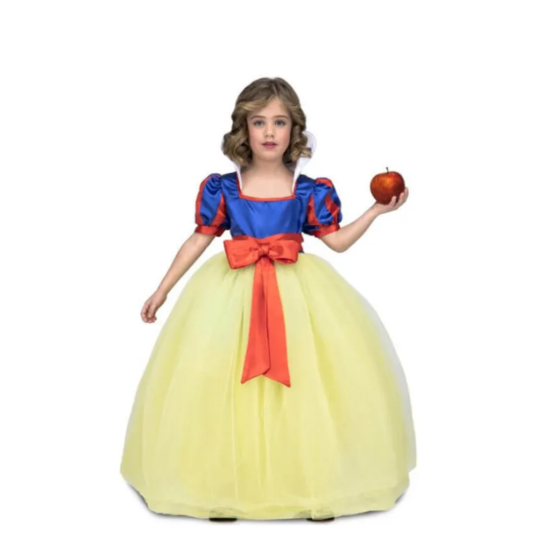 Disfraz Niña Blancanieves Disney con tutú amarillo
