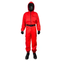Disfraz Rojo de El Juego del Calamar para Hombre