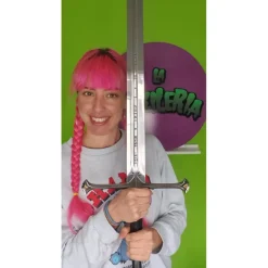 Espada Aragorn Anduril 134 cm con vaina y soporte El Señor de los Anillos