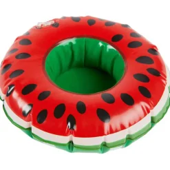 Fruta inflabe porta bebidas en 3 modelos surtidos de 20 cm