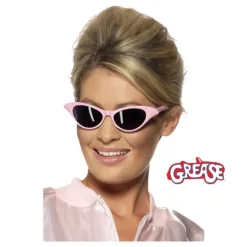 Gafas de Sol Rock and Roll de Grease rosa