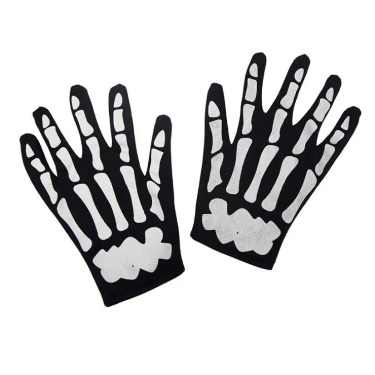 Guante de Esqueleto de adulto para Halloween