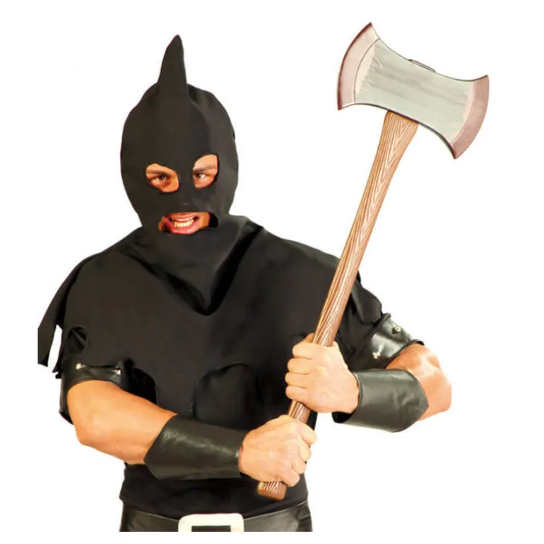 Hacha 2 filos de Ejecutor de 73 cm para Halloween