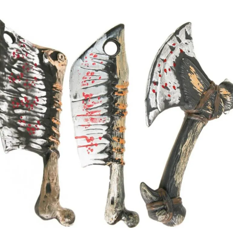 Hacha con sangre en modelos surtidos 33 cm