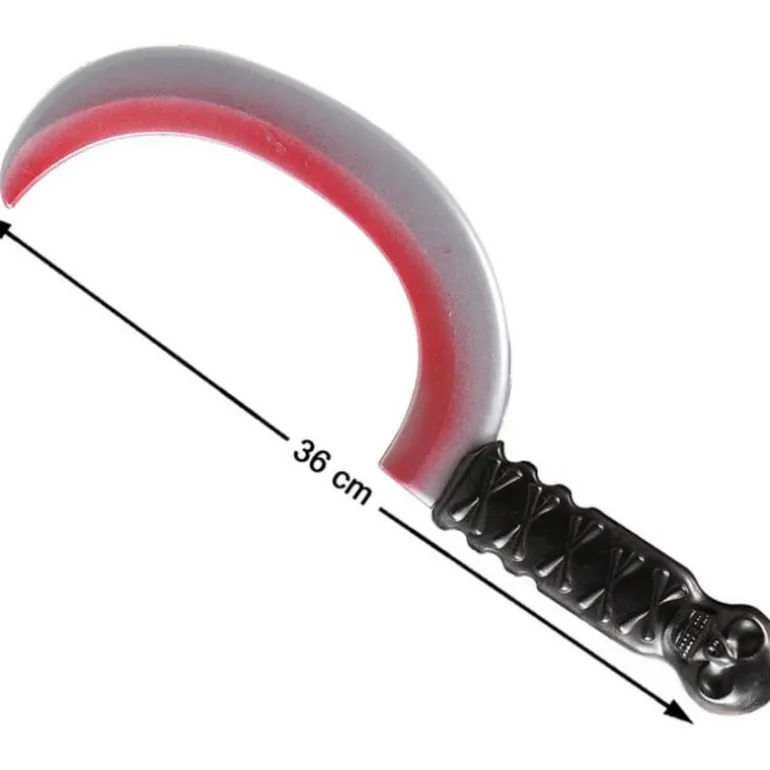 Hoz con Sangre para Halloween 36 cm