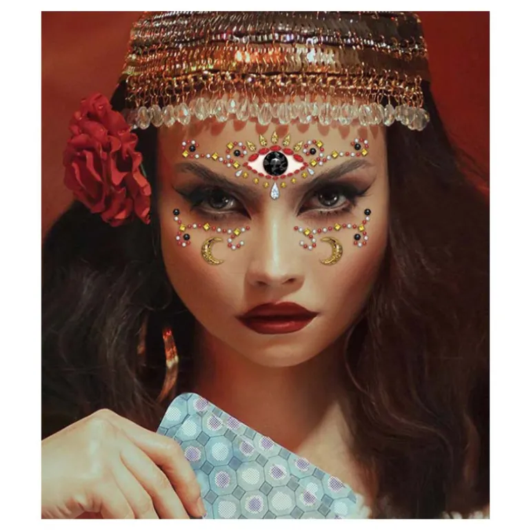 Joyas Faciales Medium Adhesivas