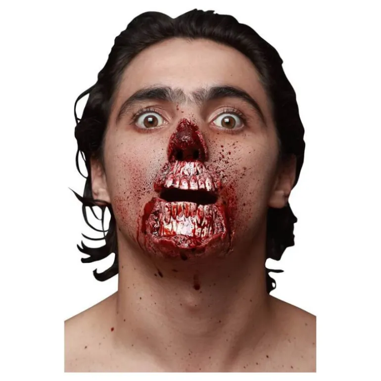 Maquillaje FXs Boca y Nariz Zombie de Látex