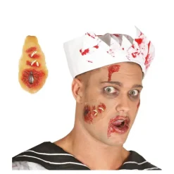 Maquillaje FXs de Herida Llena de Bichos