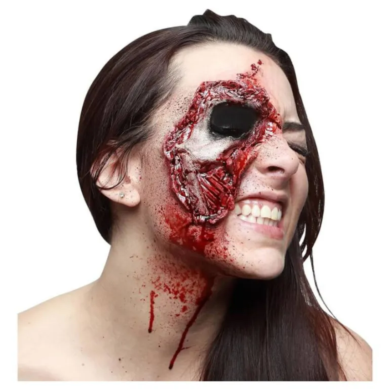 Maquillaje FXs Ojo Zombie de Látex