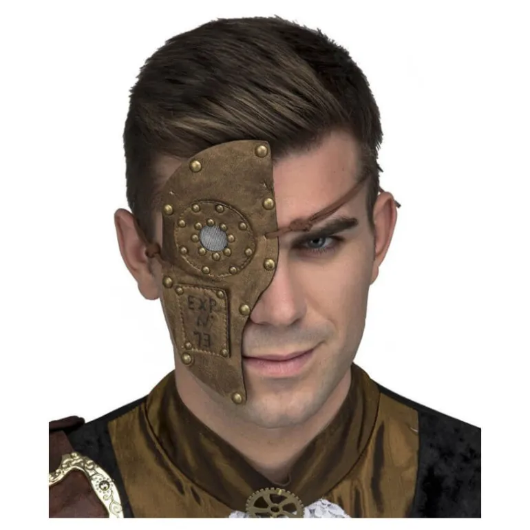 Media Máscara Steampunk Nº73