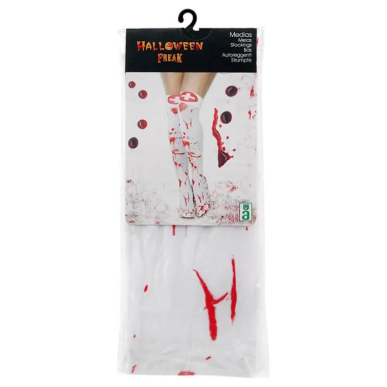Medias de Enfermera con Sangre