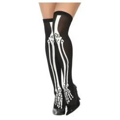 Medias de Esqueleto negras