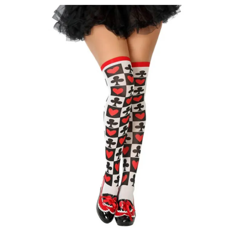 Medias de Reina de Corazones