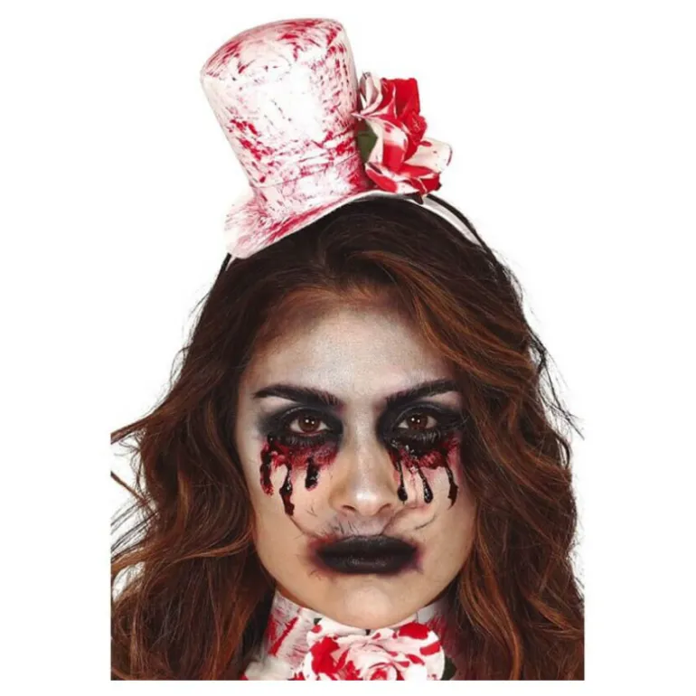 Minisombrero y Gargantilla con Sangre