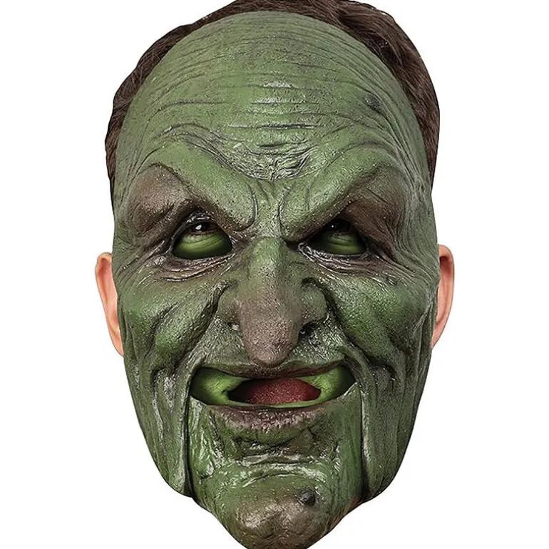 Máscara Boca Movible De Bruja Talla Única