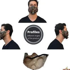 Máscara Bozal Steampunk Talla Única