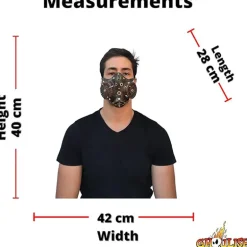 Máscara Bozal Steampunk Talla Única