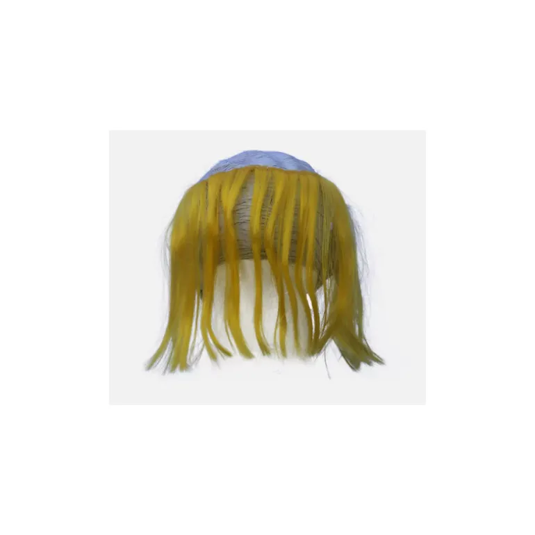 Máscara Cabeza Sin Mentón Clooney Clown Deluxe Ghoulish