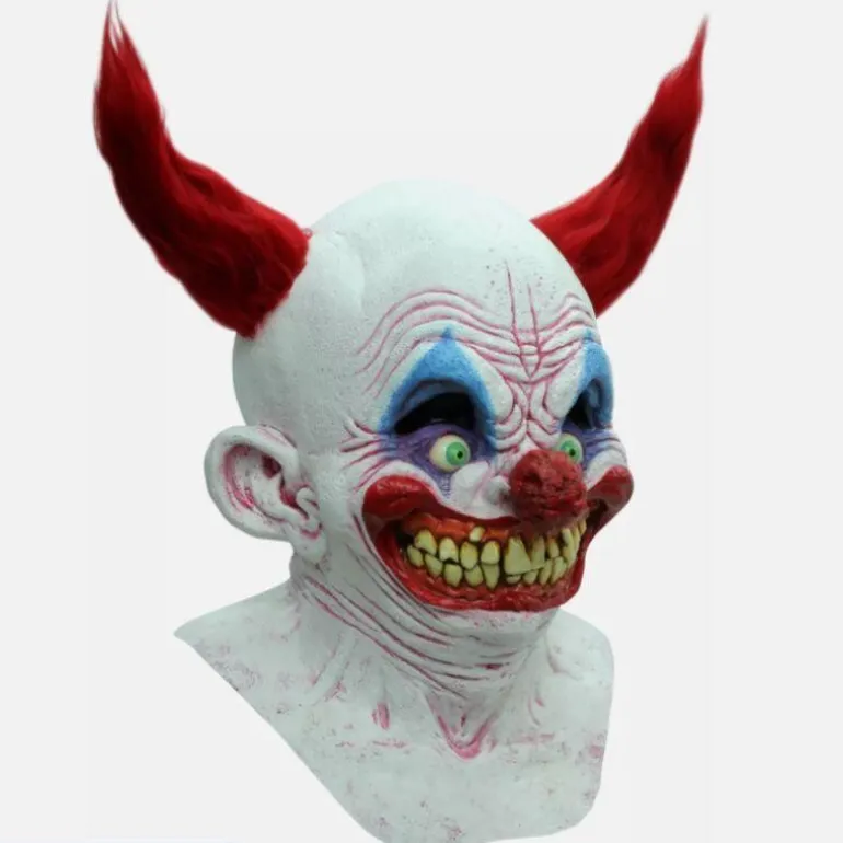 Máscara Con Cuello Chingo The Clown de Ghoulish