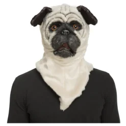 Máscara con Mandíbula Móvil de Perro Carlino