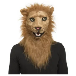 Máscara con Mandíbula Móvil de León