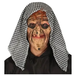 Máscara de Bruja con Capucha