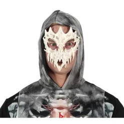 Máscara de Calavera Cornuda de Pvc