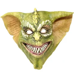 Máscara de Criatura Malévola Verde de Látex