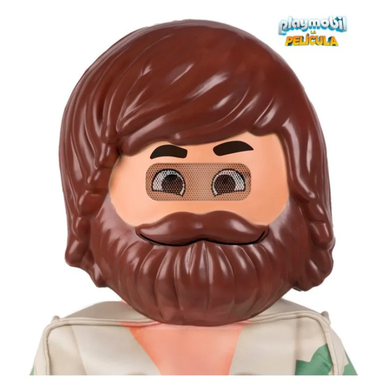 Máscara de Del de Playmobil: The Movie