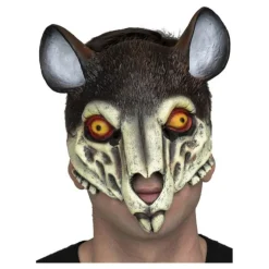 Máscara de Esqueleto de Ratón con Orejas