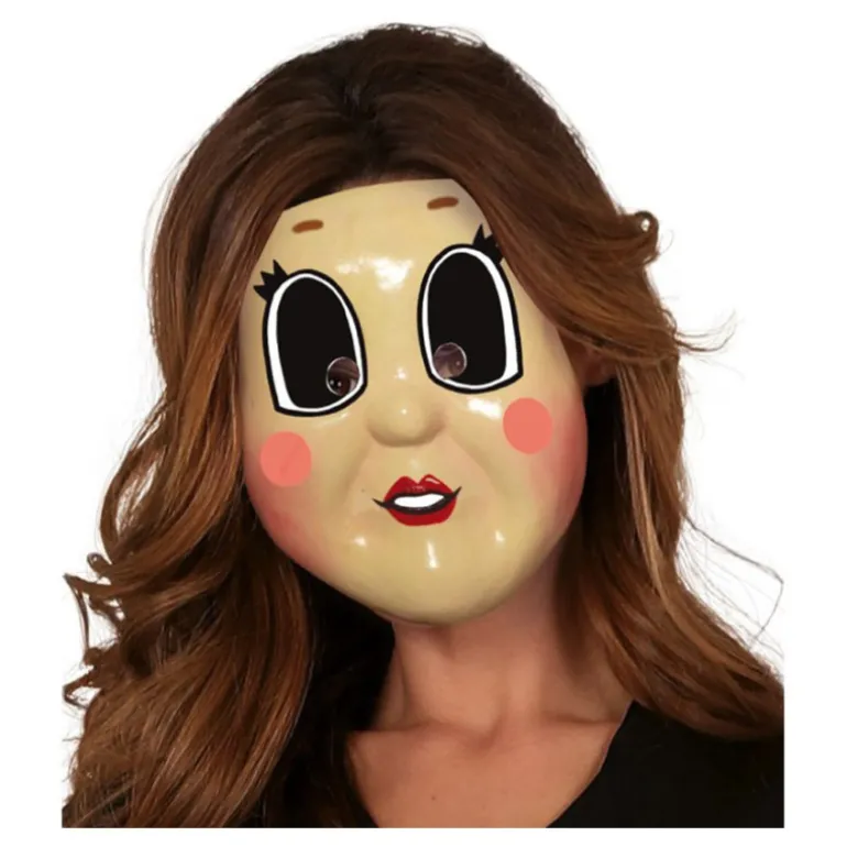 Máscara de Niña Tímida
