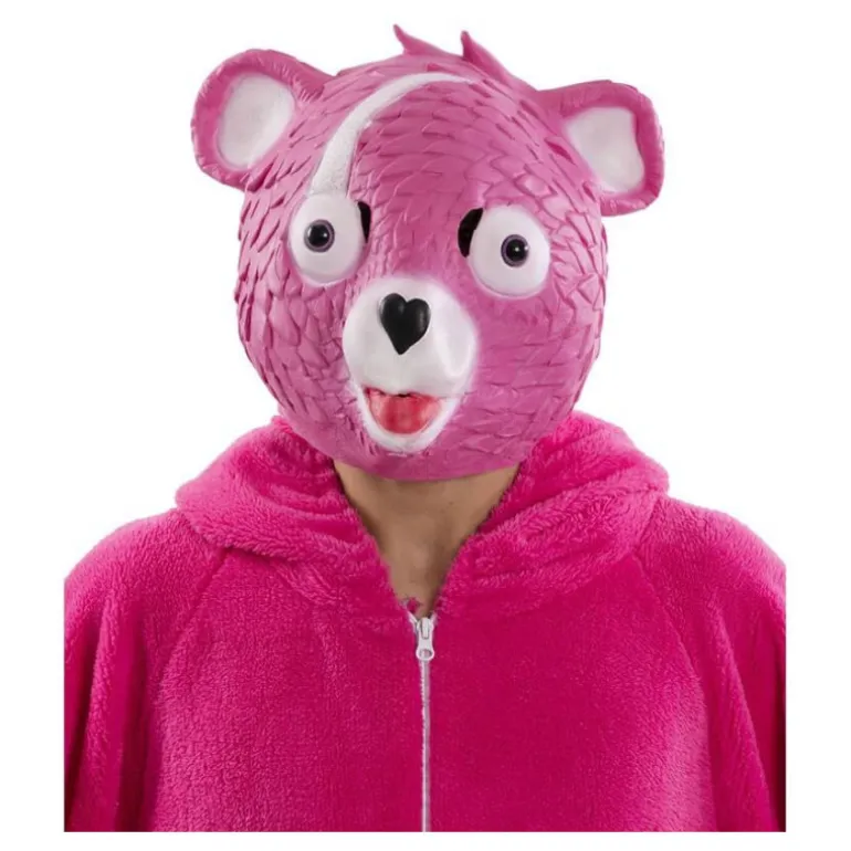 Máscara de Oso Rosa