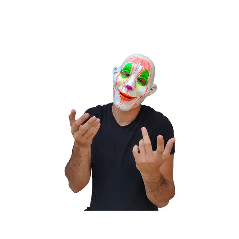 Máscara Gang Tiger Neon Talla Única