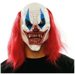 Máscara Payaso Diabólico con Melena