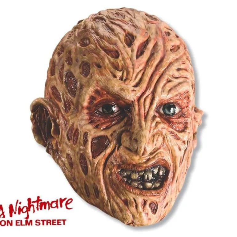 Máscara Vinilo de Freddy Krueger Pesadilla en Elm Street