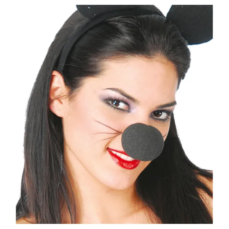 Nariz negra de espuma