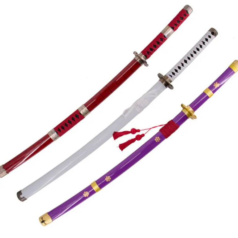 Pack 3 Katanas bambú Zoro One Piece