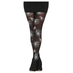 Pantys de Telarañas Blancas Adulto