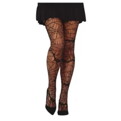 Pantys Rejilla Tela de Araña