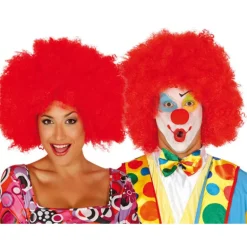 Peluca afro extra grande pelirroja